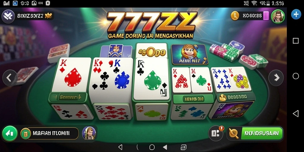 Tampilan gameplay yang seru dan menantang di 777ZX.