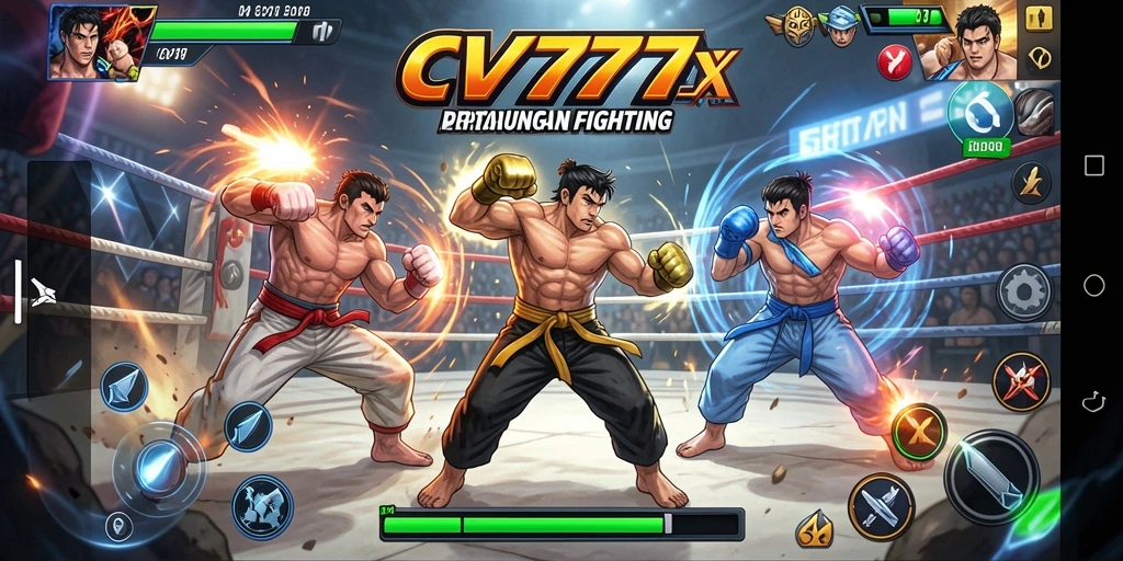 Tampilan seru dalam pertarungan CV777 yang intens dan strategis.
