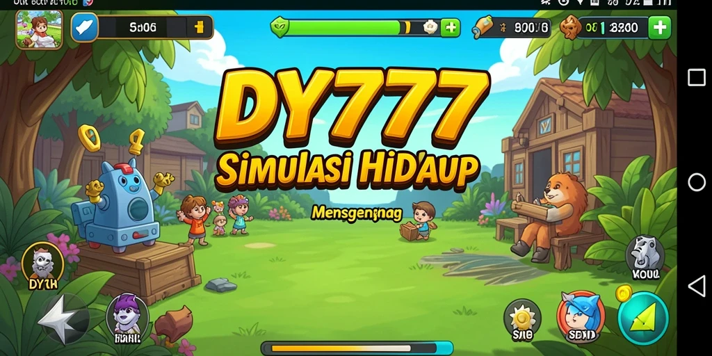 Tampilan gameplay DY777 yang memukau dengan simulasi kehidupan yang nyata.