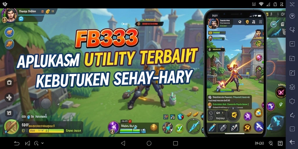 Tampilan antarmuka utama FB333 yang sederhana dan fungsional.