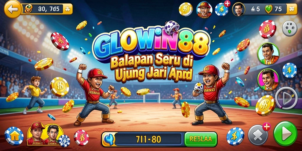 Tampilan gameplay GLOWIN88 yang penuh aksi dan adrenaline.