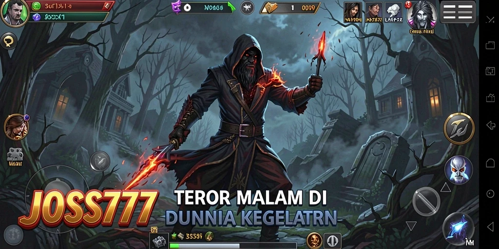 Tangkapan layar <strong>JOSS777</strong> menampilkan suasana kegelapan dan teror yang mendalam.