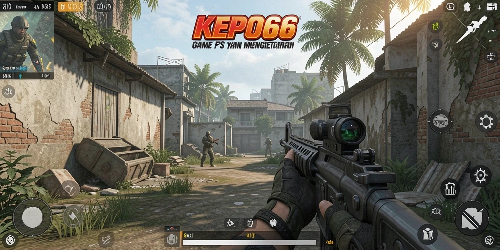 Tampilan permainan intens dalam KEPO66 yang memukau.