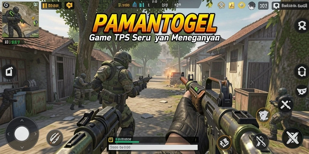 Tampilan gameplay seru di PAMANTOGEL dengan aksi yang mendebarkan.