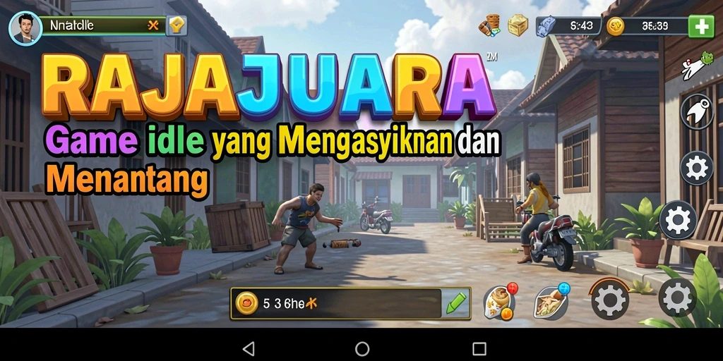 Tampilan gameplay RAJAJUARA yang seru dan interaktif.
