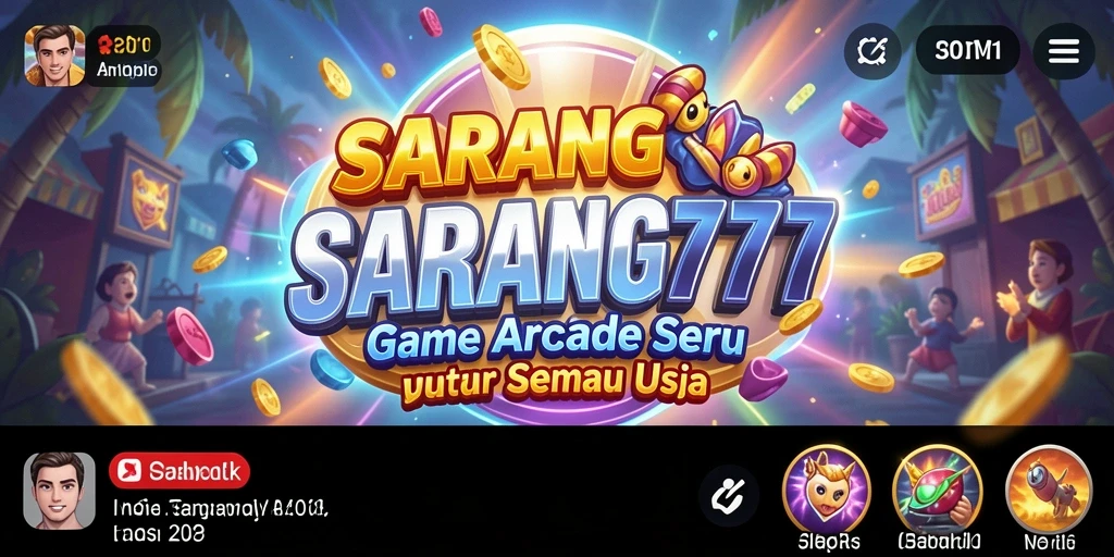 Tampilan seru gameplay SARANG777 di level yang penuh tantangan.