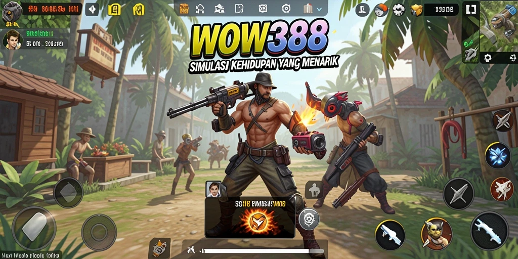 Tangkapan layar utama WOW388 menampilkan gameplay yang mendalam dan menarik dalam simulasi kehidupan.
